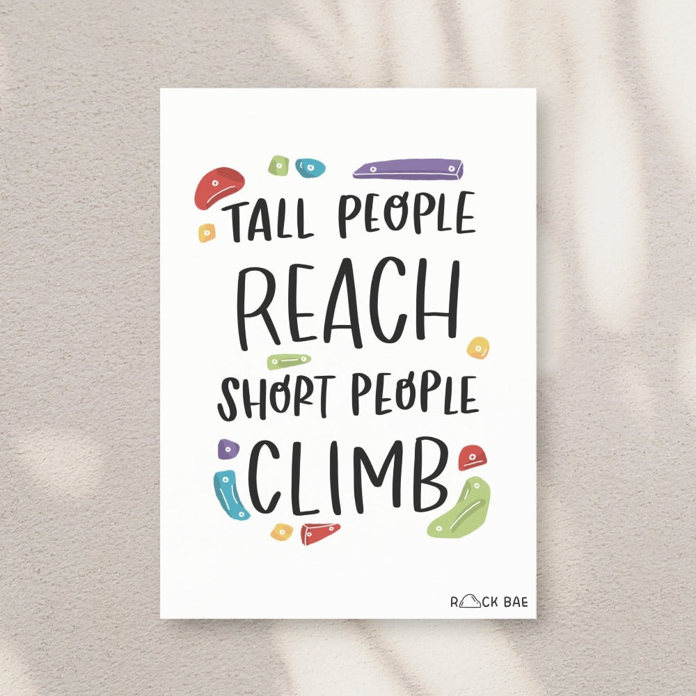 short people climb