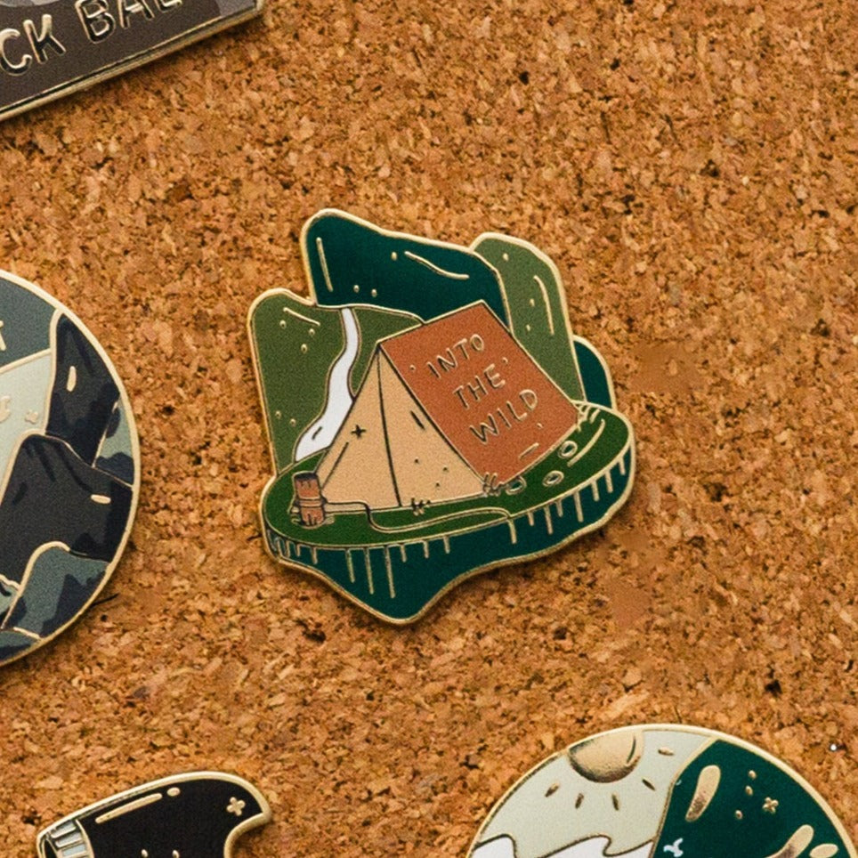 Into The Wild Enamel Pin