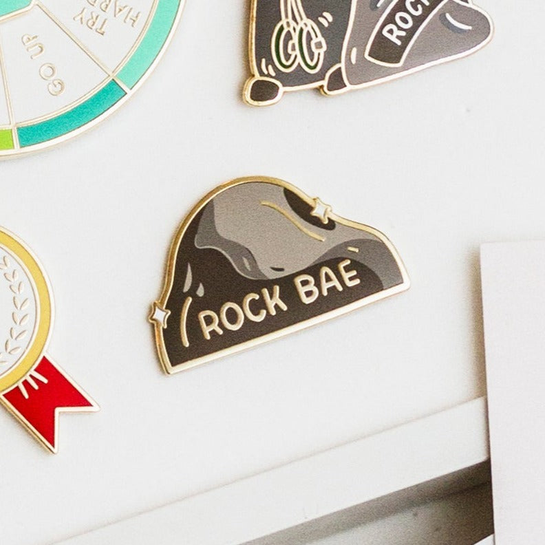 Rock Bae Enamel Pin