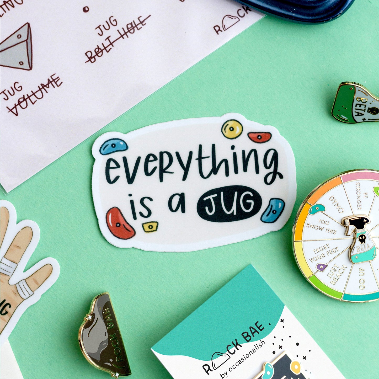 Everything is a Jug Sticker
