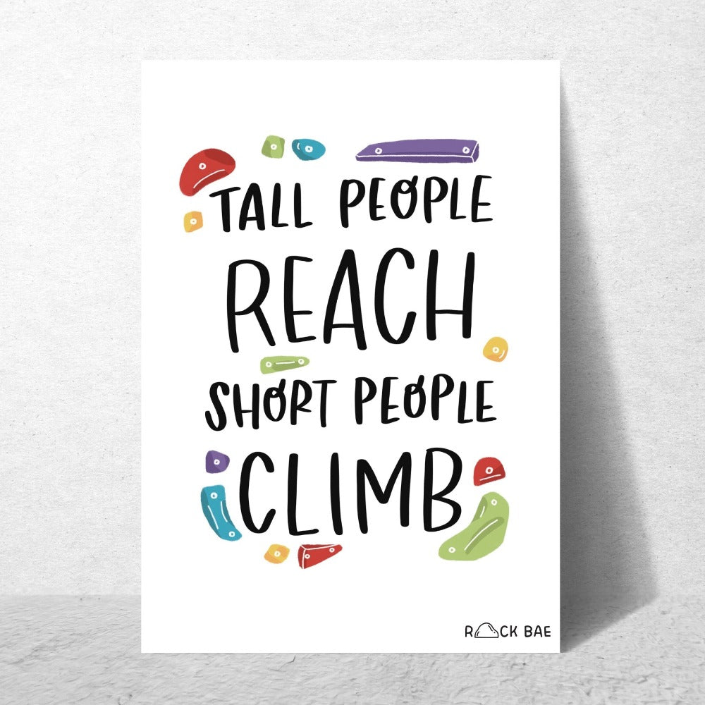 short people climb