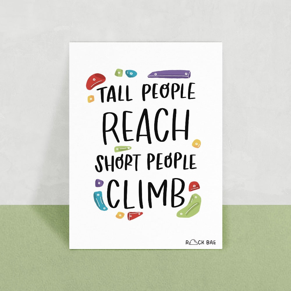 short people climb